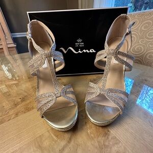 Nina Fanetta dress sandals